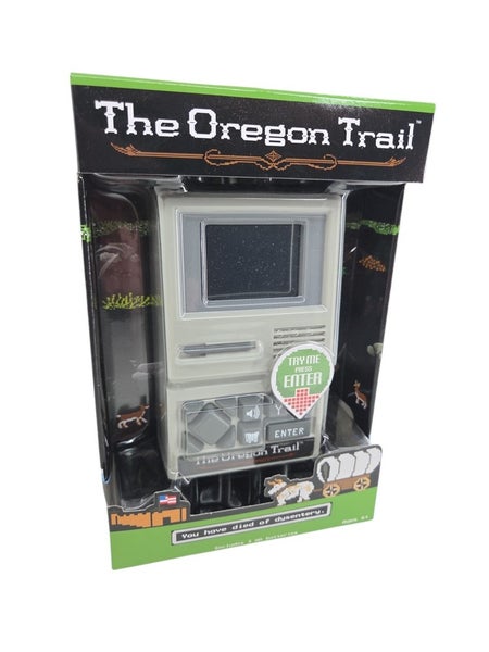 The Oregon Trail Electronic Handheld Retro Classic Computer Video Game Brand New