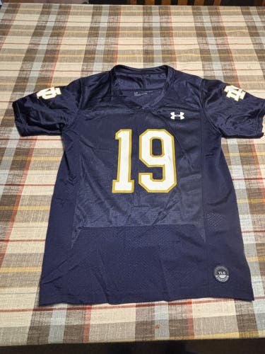 Blue Large Boys Under Armour Jersey (Used)