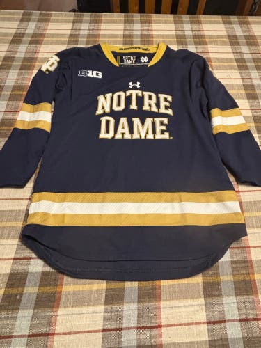 Blue XL Boys Under Armour Jersey (Used)