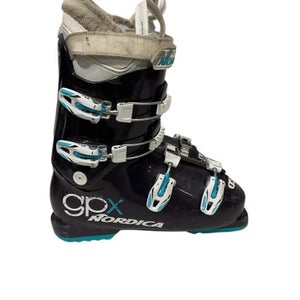 Used Nordica GPX Mens DH Ski Boot Black 265 MP - M08.5 - W09.5 11847-S000031333