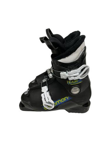 Used Salomon TEAM SALOMAN Mens DH Ski Boot Black 255 MP - M07.5 - W08.5 11847-S000031320