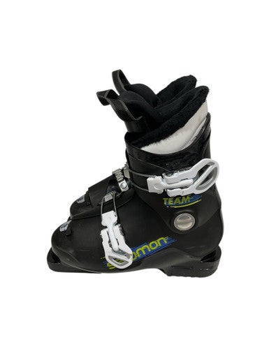 Used Salomon TEAM SALOMAN Mens DH Ski Boot Black 255 MP - M07.5 - W08.5 11847-S000031320