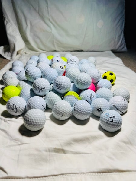 72 new top brand golf balls