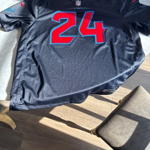Men's Houston Texans Derek Stingley Jr. Nike Navy H-Town Alternates