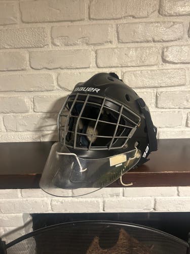 Junior Bauer Goalie Mask (Used)