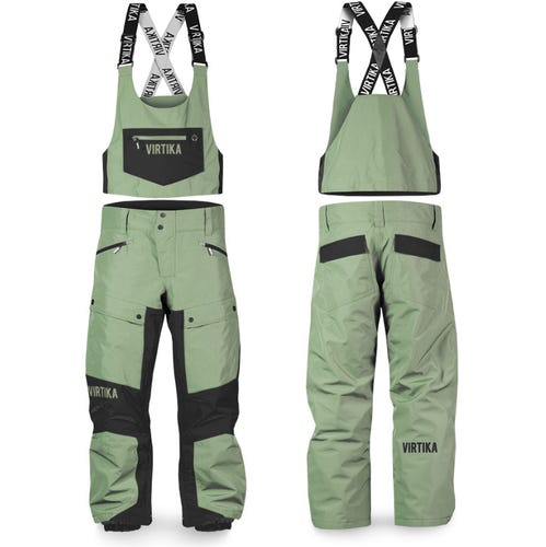 Green Women's Adult Small Ski Pants (New)