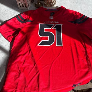 Men's Houston Texans Will Anderson Jr. Nike Red Alternate Game Jersey