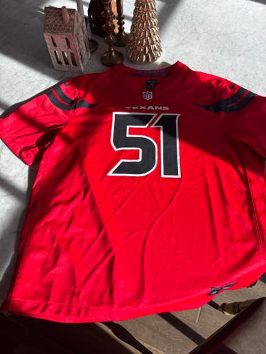 Men's Houston Texans Will Anderson Jr. Nike Red Alternate Game Jersey