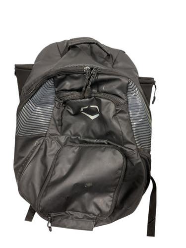 Used Evoshield BASEBALL BAG BB/SB Player Carry Bag Black 11847-S000031315