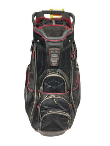 Used Sun Mountain SUN MOUNTAIN GOLF BAG Mens Cart Bag Black 11847-S000031319