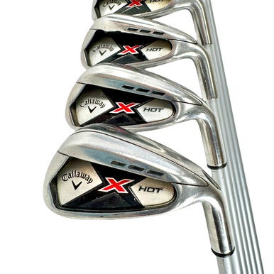Used Callaway X HOT Mens Iron Set RH 5I-PW 11506-S000290713