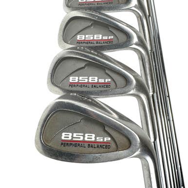Used 858 SP PERIPHERAL BALANCED Mens Iron Set RH 3I-PW 11506-S000291027