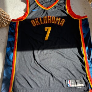 Chet Holmgren Oklahoma City Thunder Unisex 2024/25 Swingman Player Jersey – City Edition – Black