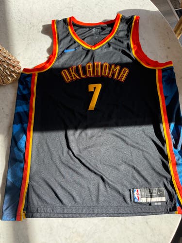 Chet Holmgren Oklahoma City Thunder Unisex 2024/25 Swingman Player Jersey – City Edition – Black