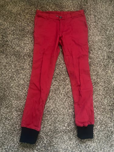Red Size 30 Men's Jiberish Pants (Used)