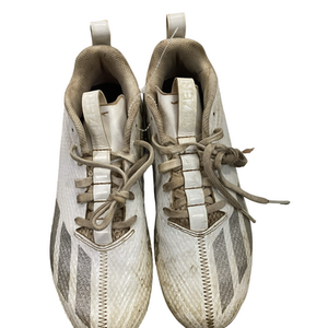 Used Adidas ADIZERO Jr FB Cleats White Junior 05 11613-S000172616