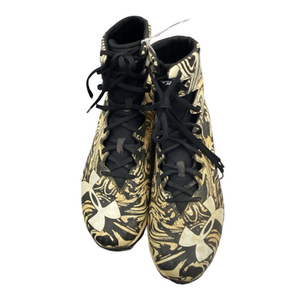 Used Under Armour HIGHLIGHT Adult FB Cleats Black Senior 9.5 11613-S000172608