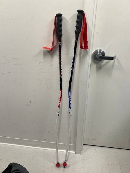 50in (125cm) Swix Race Carbon Racing Ski Poles (Used)