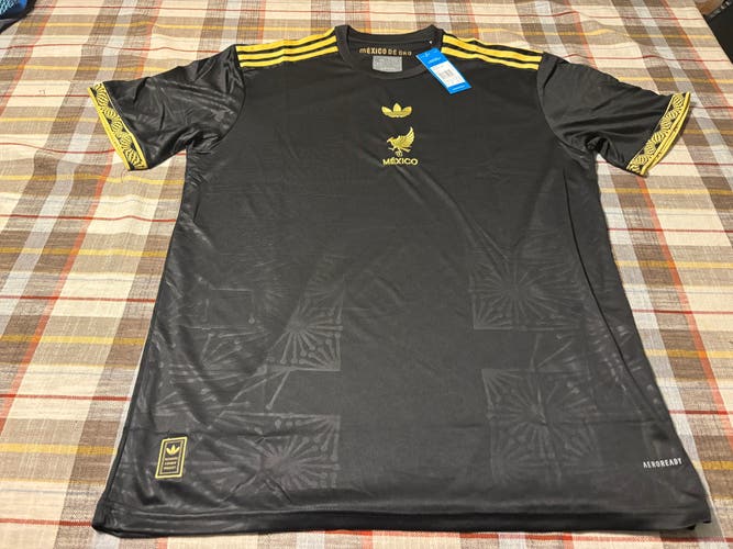 Black XXXXL Men's Adidas Jersey (New)