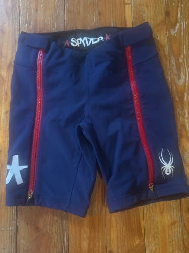 Blue Women's Adult Small Spyder Ski Pants (Used)