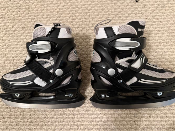 Adjustable youth Skates US size 10-13 Used