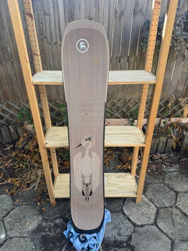 Men's Snowboard All Mountain With Bindings Medium Flex Directional (Used)