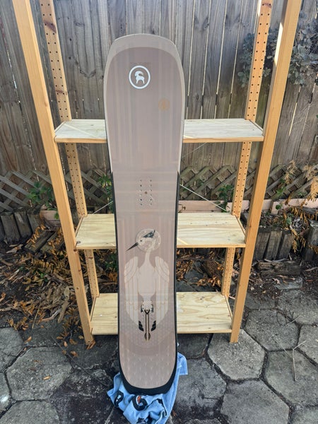 Men's Snowboard All Mountain With Bindings Medium Flex Directional (Used)