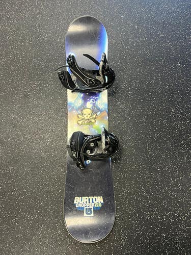 Used Burton CHOPPER 126 Boys Board/Binding Black 121 cm 11849-S000034050
