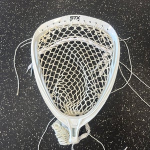 Used STX SHIELD Mens Goalie Head White 11849-S000034041