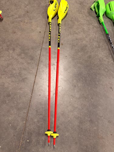48in (120cm) Leki World Cup Lite SL Racing Ski Poles (Used)