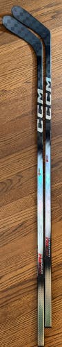 2 Pack Senior CCM JetSpeed FT8 Pro Left Handed Hockey Stick P28 (New)