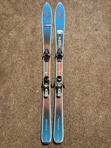Used Salomon BBR V-SHAPE 169 cm Men's Downhill Ski Combo With Bindings