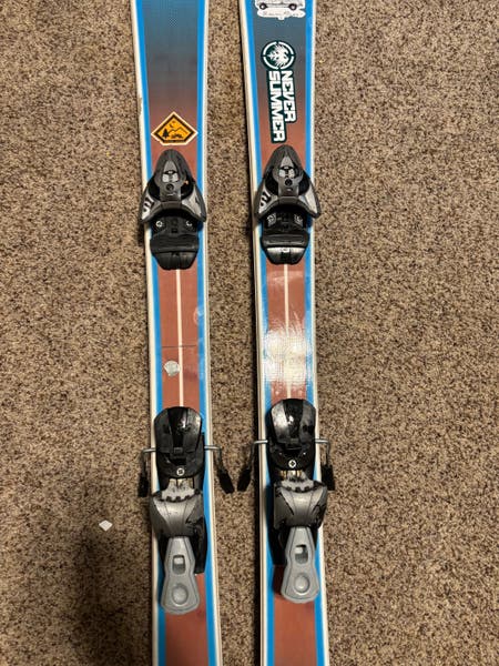 Used Salomon BBR V-SHAPE 169 cm Men's Downhill Ski Combo With