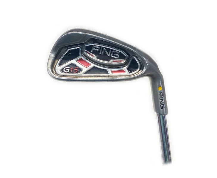 Ping G15 Single 7 Iron Yellow Dot Steel Ping AWT Regular Flex