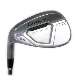 LH Cleveland RTX-3 V-MG 54*/11* Gap Wedge Steel True Temper DG Wedge Flex