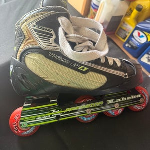 Tour Thor G-1 Inline Goalie Skates Regular Width Size 4 (Used)