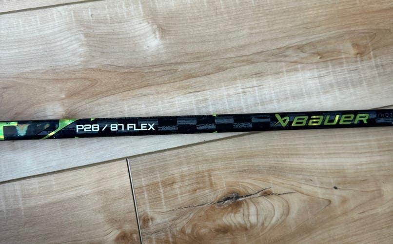 Senior Bauer AG5NT Left Hand Hockey Stick P28 87 Flex (Used)