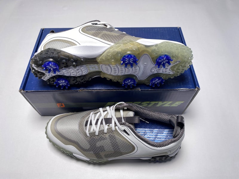 FootJoy FreeStyle Golf Shoes White Men's SZ 9 (57330)