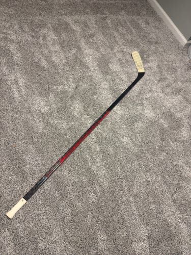 Signed Joe Veleno Senior CCM JetSpeed FT4 Pro Left Hand Hockey Stick P92 80 Flex Pro Stock (Used)