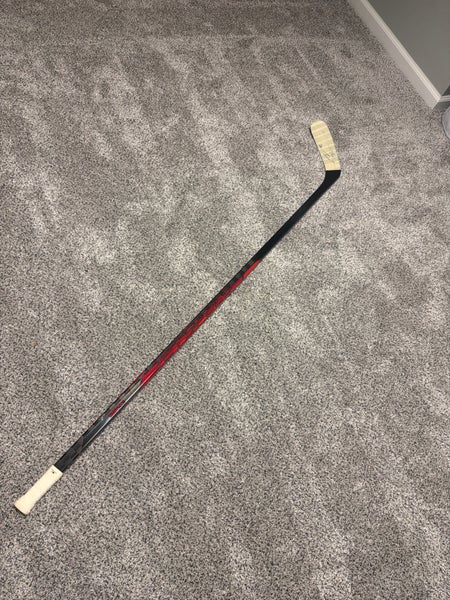 Signed Joe Veleno Senior CCM JetSpeed FT4 Pro Left Hand Hockey Stick P92 80 Flex Pro Stock (Used)