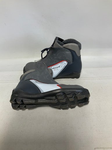 Used Salomon SIAM 5 TR Womens SNS XC Ski Boots Grey M 07-07.5 / W 08-08.5 11823-S000036100