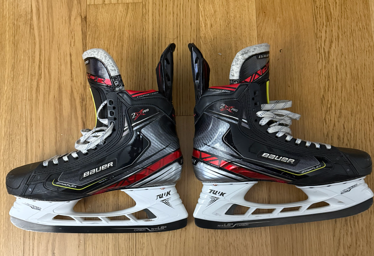 Bauer Vapor 2x Pro Skates Men’s Size 10.5 EE Ice Hockey Skates Good Condition