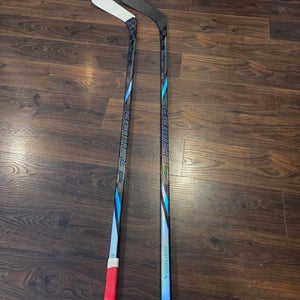2 Pack Junior Bauer Nexus Tracer Left Hand Hockey Stick P92 50 Flex (Used)