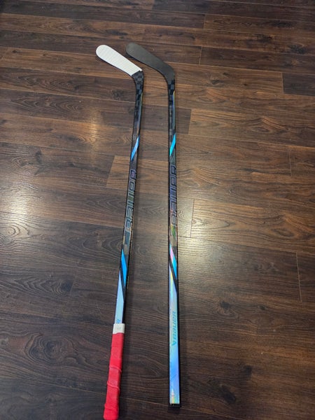 2 Pack Junior Bauer Nexus Tracer Left Hand Hockey Stick P92 50 Flex (Used)
