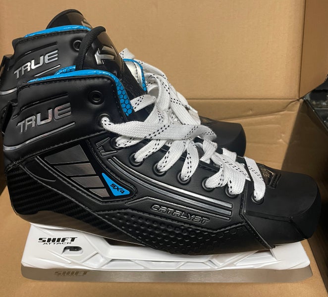 New True Catalyst 5x4 Goalie Skates 8 Regular