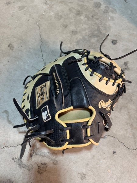 Rawlings Heart of the Hide RH Catcher's Baseball Glove 34" (Used)