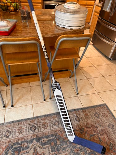 Senior Warrior Rv4 pro Regular Goalie Stick 25" Paddle (Used)