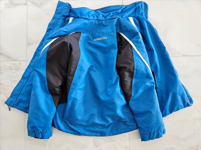 Karbon Ski/Snowboard Jacket (Men's); Size Small; Blue