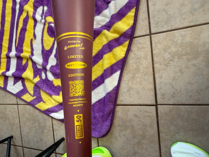 2025 Combat MFG Spec A1 Alloy BBCOR Certified Bat (-3) 29 oz 32" (Used)