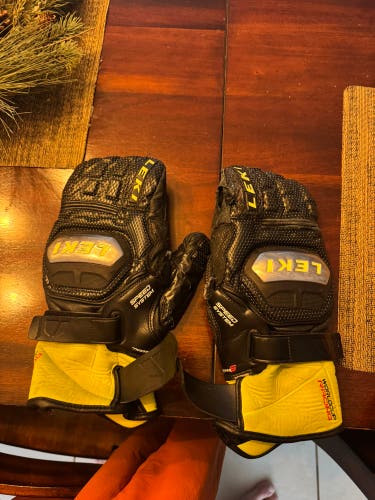 Black Large Men's Leki Race Gloves (Used)